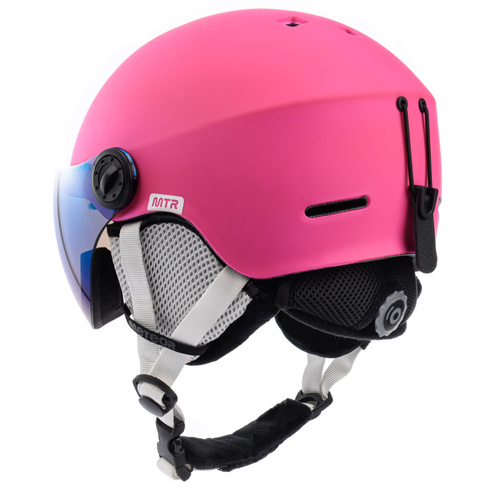 Ski helmet Meteor Falven M 55-58 cm pink