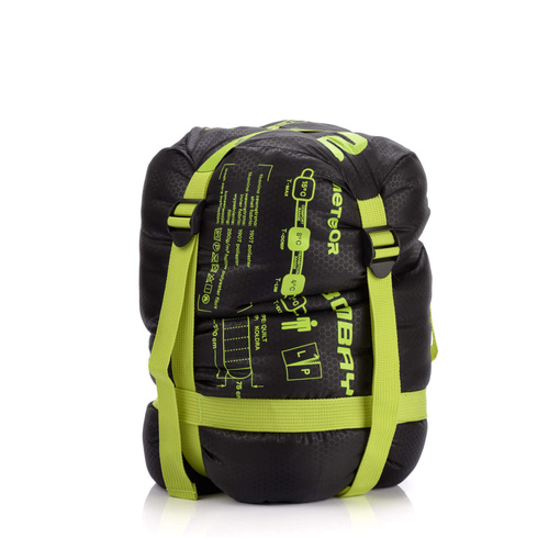 Sleeping bag Meteor Bombay L green/black