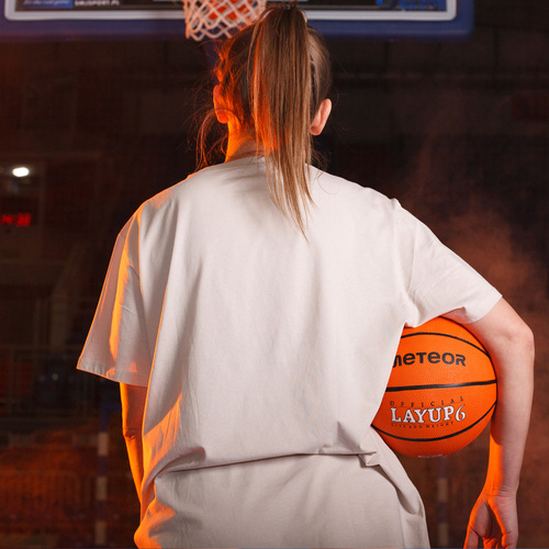 Basketball Meteor Layup 6 orange