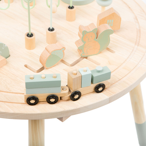 Wooden activity table