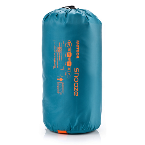 Meteor Sleeping bag Snooze dark turquoise