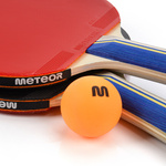 Zestaw do tenisa stołowego Meteor 2 rakietki Sirocco 2*, 3 piłeczki