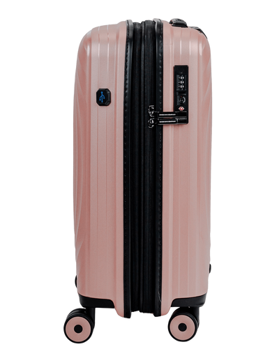 Walizka kabinowa SwissBags Echo 55 cm Różowy