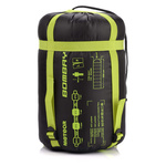Sleeping bag Meteor Bombay L green/black