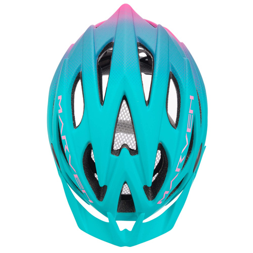 Kask rowerowy Meteor Marven M 55-58 cm niebieski/różowy