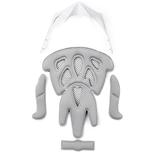 Kask rowerowy Meteor MV29 Drizzle M 55-58 cm biały/różowy