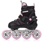 Inline skates Meteor Urbo L 38-41 black/pink