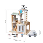 Wooden police station