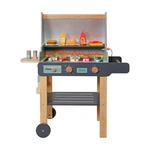 Wooden barbecue