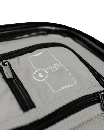 Średnia walizka SwissBags Cross-Box 67 cm czarny