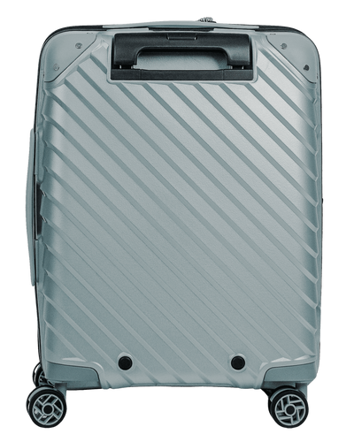 Swissbags Diamond cut cabin case 55 cm metallic blue