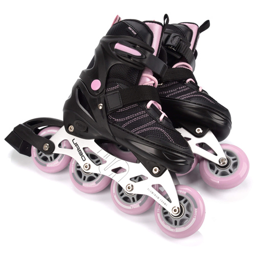 Inline skates Meteor Urbo L 38-41 black/pink