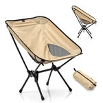 Meteor Schelp folding chair beige