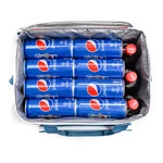 Torba termiczna Meteor Frosty 30 l niebieski/czerwony