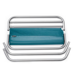 Leżak składany Meteor Slumber morski