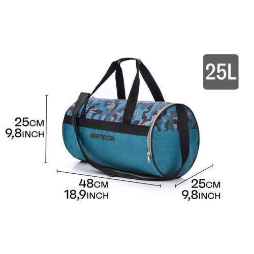 Torba fitness Meteor Siggy 25 l moro