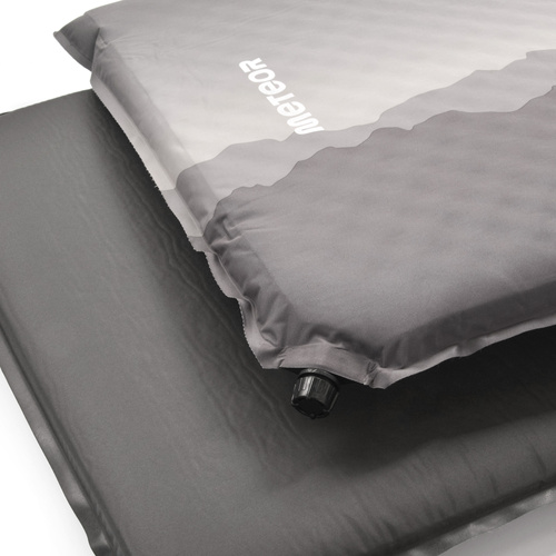 Self inflating mat Meteor 200×66×5 cm grey