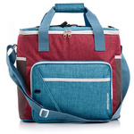 Torba termiczna Meteor Frosty 30 l niebieski/czerwony