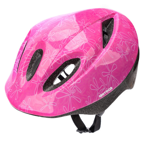 Meteor cycling helmet KS05 M 52-56 cm pink