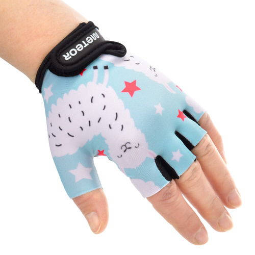 Meteor Kids XS Alpacas cycling gloves