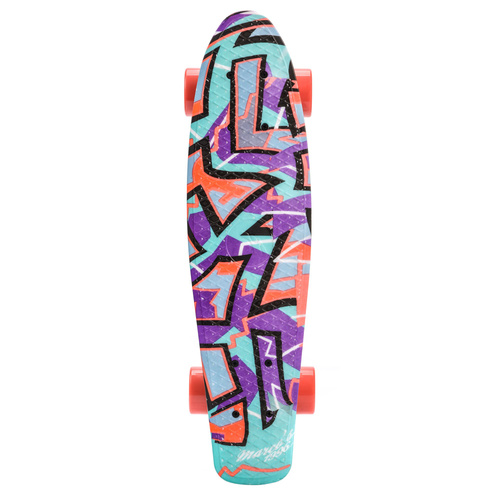 Plastic skateboard Meteor Multiboard Graffiti