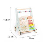 Wooden Manipulative Walker green