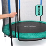Trampoline for kids Meteor TRP-50 140 cm mint/blue