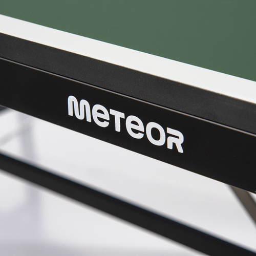 Zestaw stół do tenisa stołowego Meteor zielony plus siatka rollnet, 2 rakietki, 3 piłeczki