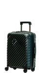 Swissbags Diamond cut cabin case 55 cm metallic black