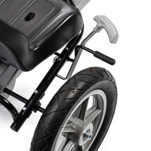 Gokart na pedały Meteor GM/1904 ciemny szary