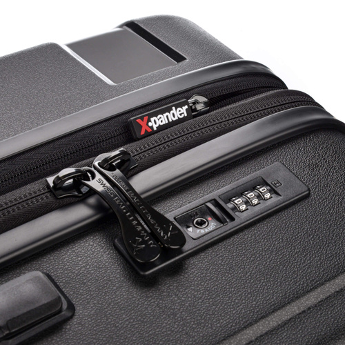 SwissBags Tourist Medium Suitcase 65cm Black