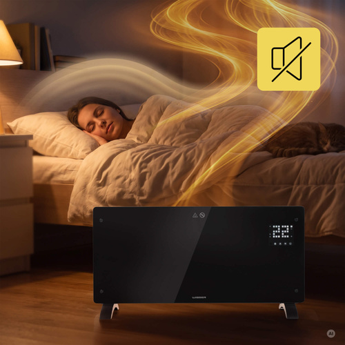 Electric room heater Wisser NEA 2500 W black