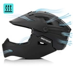 Full-face bicycle helmet Meteor Hydra L 58-61 cm black