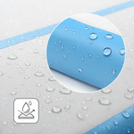 Inflatable air track Meteor 300 cm light blue