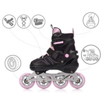 Inline skates Meteor Urbo M 34-37 black/pink