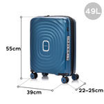 Swissbags Echo cabin case 55 cm blue
