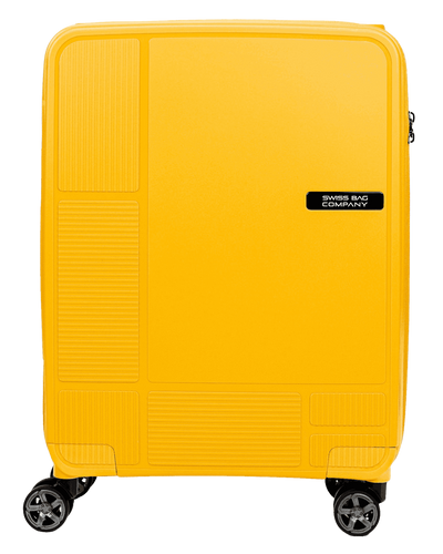 Walizka kabinowa SwissBags Magna 55 cm żółty