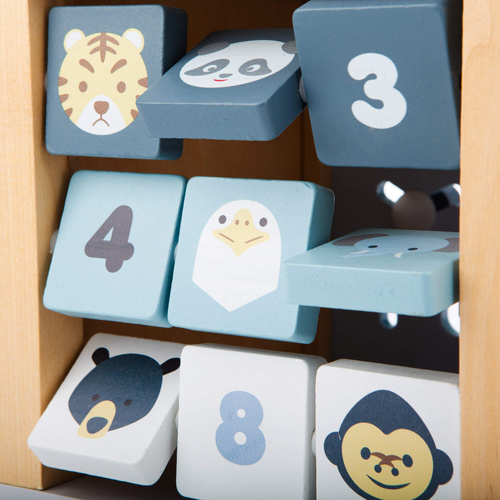 Drewniana kostka manipulacyjna