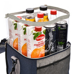 Cooler bag Meteor Frigid 12,5 l dark blue/gray