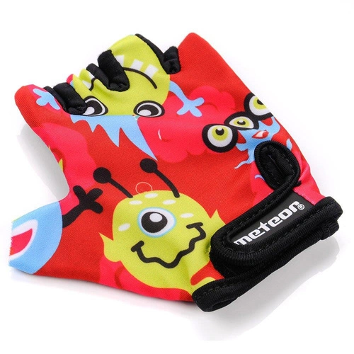 Meteor Kids XS Monsters cycling gloves
