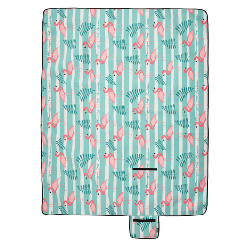 Picnic Blanket Meteor 150x190 cm flamingos