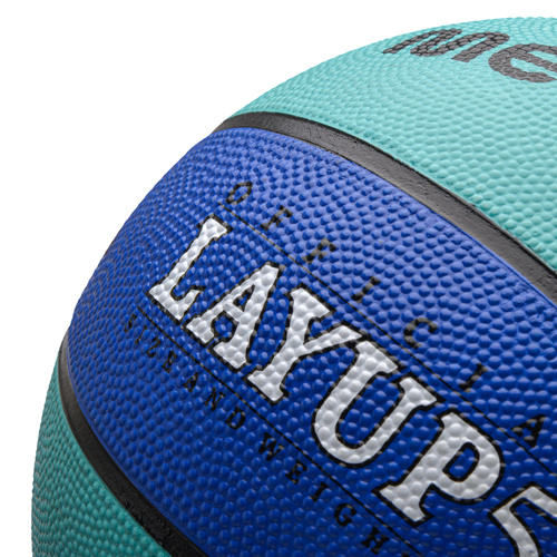 Piłka do koszykówki Meteor Layup 5 niebieski