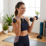 Cement dumbbell set 2x1 kg Meteor