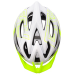 Kask rowerowy Meteor Gruver M 55-58 cm biały/zielony
