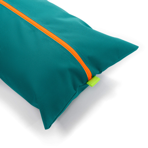 Pokrowiec na narty Meteor Croma zielony/czarny