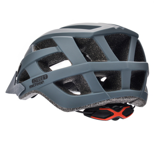 Cycling helmet Meteor Street  L 55-58 cm grey