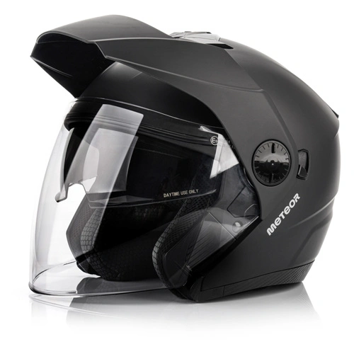 Kask motocyklowy Meteor Hekato XL 61 cm czarny