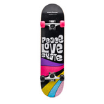 Skateboard Meteor Peace Pink