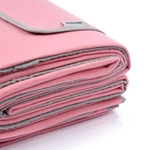 Picnic Blanket Meteor 2XL 200x200 cm pink