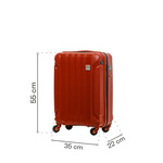 Swissbags Tourist cabin case 55 cm red